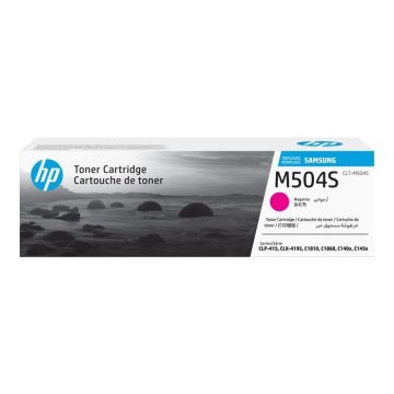 Cartouche de toner magenta Samsung CLT-M504S (SU292A) pour CLP-415 CLX-4195