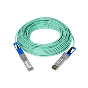 Câble d'attache directe 10GBase - NETGEAR - 20 m - SFP+ - Actif - Fibre optique