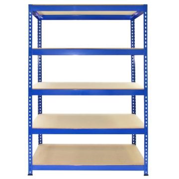 Monster Racking - 3 Rayonnages Q-Rax Bleus 120cm x 50cm x 182cm