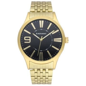 Montre homme RADIANT MASTER RA565202 - RADIANT - Quartz Analogique - Noir Doré Acier inoxydable