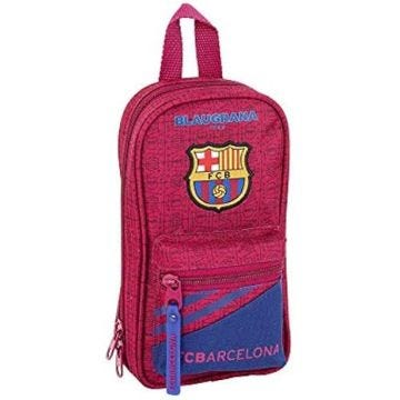 Trousse de Toilette FC Barcelone Corporative Officielle avec 4 étuis 20 x 50 x 230 mm