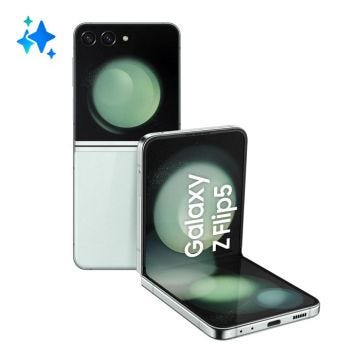 SAMSUNG Z FLIP5 512 GO MENTHE UE SM-F731BLGHEUE