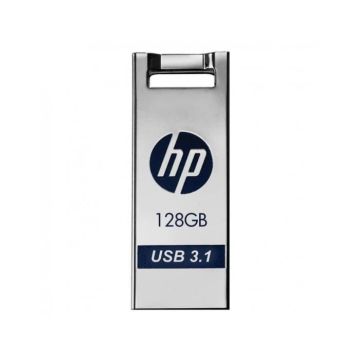 Clé USB 3.1 HP 128GB X795W METAL - Capacité de stockage 128 Go - Interface USB 3.0