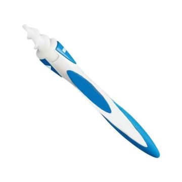 Nettoyeur d’Oreille Permet un Nettoyage Doux et Facile du Cérumen ou Cire Auditive + 16 Tètes de Remplacement Jetables