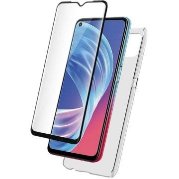 Pack Coque souple Transparente + Protège-écran 2.5D en Verre trempé pour A73 4G Oppo Bigben