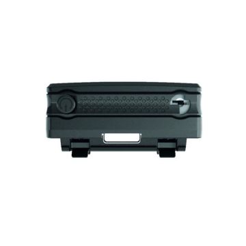 Antivol pour vélo Abus Alarmbox 2.0 noir avec trou pour câble ou chaîne rechargeable