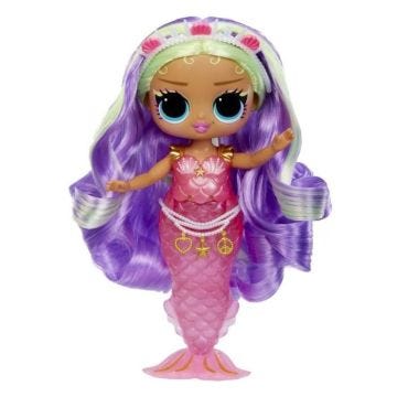 Poupée Mannequin - LOL Surprise - Tweens - Mermaid Cleo Clove - Queue de Sirène Changeante - Accessoires Inclus