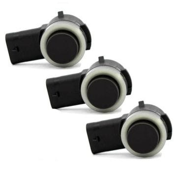 3 RADAR DE RECUL - CAPTEUR DE STATIONNEMENT PREVU POUR BMW SERIE 2 5 7, MERCEDES CLASSE A B C E, VW CADDY IV GOLF VII - 5Q0919275B
