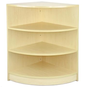 Unité d’étagères de Coin de Magasin LM60 érable 60cm x 60cm x 90cm