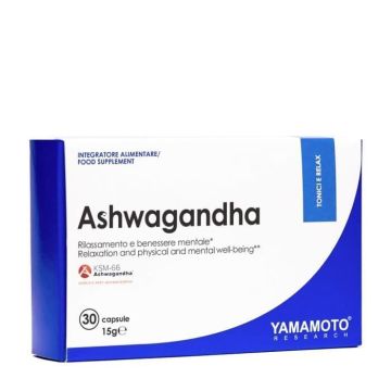 Ashwagandha Yamamoto - Ashwagandha KSM-66® - 30 Gélules
