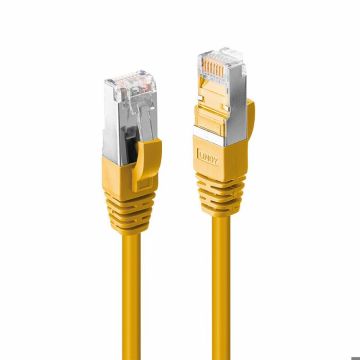 Câble réseau - LINDY - 47869 - Cat.6A - 15 m - S/FTP LSZH - Jaune