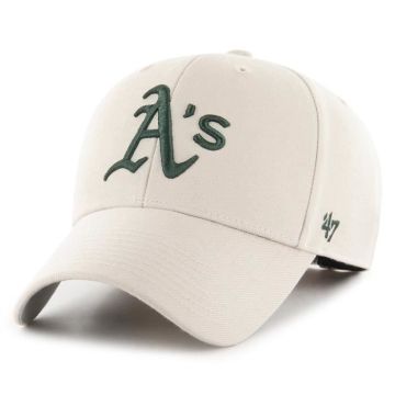 Casquette MLB Oakland Athletics - 47 Brand - Relaxed Fit - Beige
