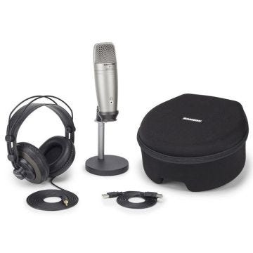 Samson C01U Pro Podcasting Pack - Microphone - USB