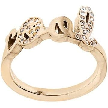 Bague - Folli Follie - 3R17T069RC - Acier inoxydable - Doré - Taille 14