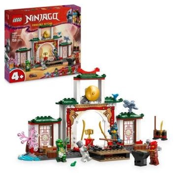 LEGO NINJAGO 71831 Le temple de Spinjitzu des Ninjas - Jouet dragon pour enfants dès 4 ans