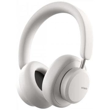 Urbanista Miami Casque Sans Fil - 30 Heures d'écoute, avec Micro Annulation Active du Bruit, Détection d'Oreille - Perle Blanche