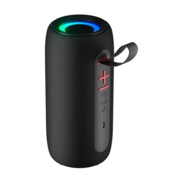 Enceinte Bluetooth Lumineuse 10W Étanche BigBen Noir