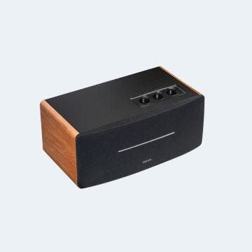 Edifier D12 Wood - Enceintes de bureau sans fil (70W)