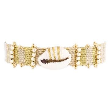 Bracelet femme - HIPANEMA - Bracelet Hipanema Sunkiss Naturel - Taille/Longueur:18 cm