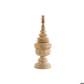 Figurine décorative en bois de manguier DKD Home Decor