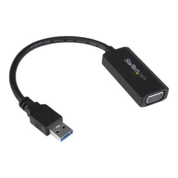 StarTech.com Adaptateur vidéo USB 3.0 vers VGA - Carte graphique externe avec installation du pilote intégrée - 1080p (USB32VGAV)