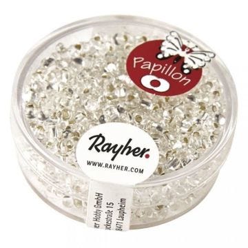 RAYHER 14142801Â PAPILLON DE ROCAILLES, 2Â X 4Â MM, BOà ŽTE 18Â G, BERGKRIST