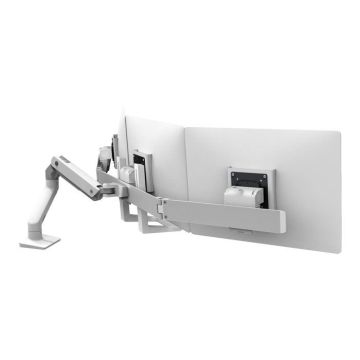 Kit de fixation - Ergotron - Moniteur - Blanc - 3 x 61 cm - 4,63 kg max - 100 x 100 VESA