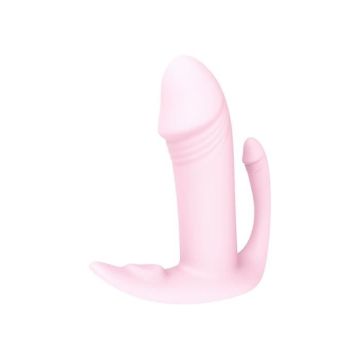 vibrateur Dream Toys-VIBES D'AMOUR TROISIQUE TRI-PLAYUR PINK