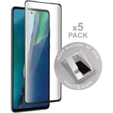 Pack de 5 Protège écrans Samsung G S20FE Original Garanti à vie - Pour machine de pose Force Glass