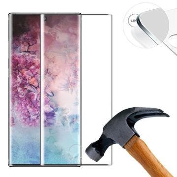 Lusee 2 x (Couverture complète) 3D Full Film de Protection pour Samsung Galaxy Note 10 6.66 écran en Verre Trempé protection