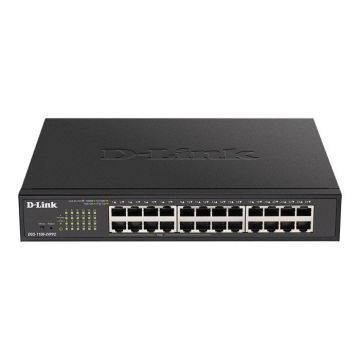Switch réseau - D-Link - DGS-1100-24PV2/E - 24 ports Gigabit - PoE - 48 Gbps