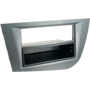 Adaptateur de façade 2-DIN - ACV - Seat Leon 2005-2009 - Vide poche - Installation radio 2-DIN - Non universel