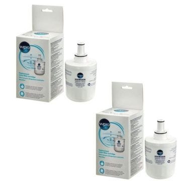 Lot de 2 Filtres à eau AQUAPURE / APP100 WPRO - Réfrigérateur, congélateur - SAMSUNG (141872)