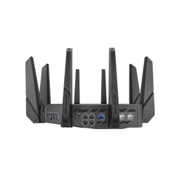 RÉSEAU, Routeur, Routeur mobile, Asus Gt-axe16000ASUS ROG Rapture GT-AXE16000. Type de connexion WAN: RJ-45. Bande Wi-Fi: Tri-bande