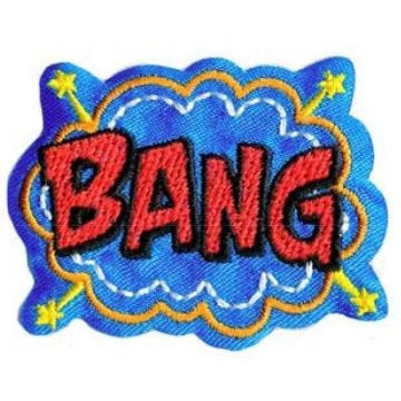 Ecusson thermocollant BANG
