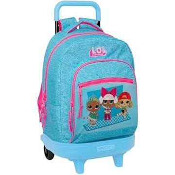 Sac à dos à roulettes - SAFTA - LOL SURPRISE DIVAS - Compact - Amovible - Confortable