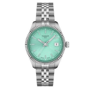 Montre femme - Tissot - Balade - Acier - Cadran vert clair - Quartz Swiss Made