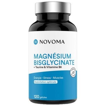 Novoma - Magnésium Bisglycinate - 120 Gélules