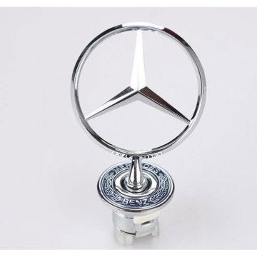 Jetcco Insigne Marque Auto Mercedes-Benz W210 W220 Chef de voiture logo Marque debout Épis de blé