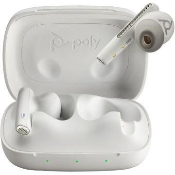 Écouteurs sans fil - Bluetooth - USB-C via un adaptateur Bluetooth - HP Inc. - Poly Voyager Free 60 UC M - Écouteurs sans fil avec