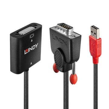 LINDY Convertisseur VGA vers DVI-D