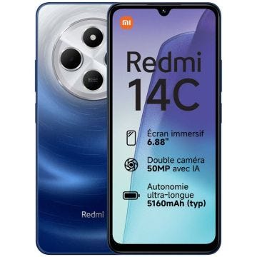 Xiaomi Redmi 14C Bleu (4 Go /