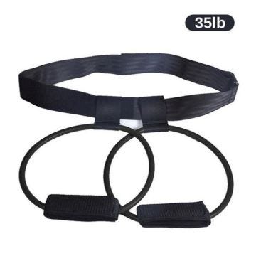 Bandes de résistance - NOIR - 35lb - Ajustable - Fitness - Musculation