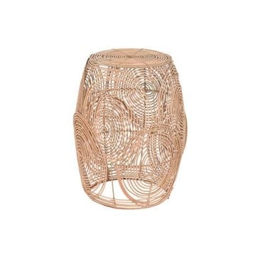Table d'appoint en rotin DKD Home Decor