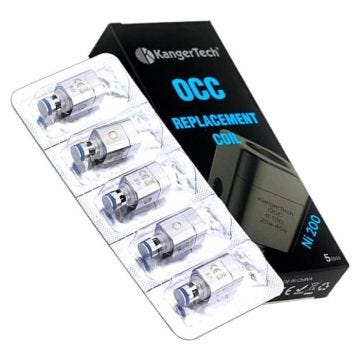 Authentique KangerTech Ni200 OCC 0.15 Ohm Bobines de rechange de nickel pour série de sous-bois