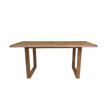 table à manger style moderne bois naturel 180 cm