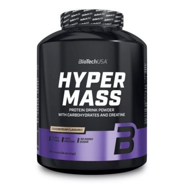 Hard gainer BioTech USA - Hyper Mass - Cookies & Cream 2270g