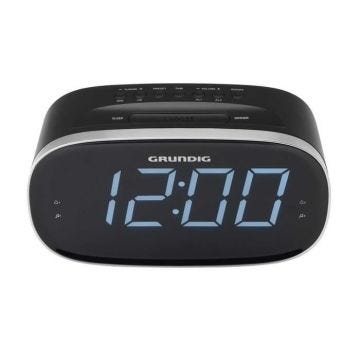 Réveillez-vous en douceur avec le radio-réveil SONOCLOCK3100 de Grundig. Profitez d'un son de qualité et d'un design élégant.