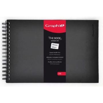 Bloc 'Artbook double face A4 ' 80 feuilles de GRAPH’IT