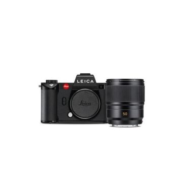 Appareil photo hybride Leica SL2 + Summicron SL 50mm f 2 ASPH noir